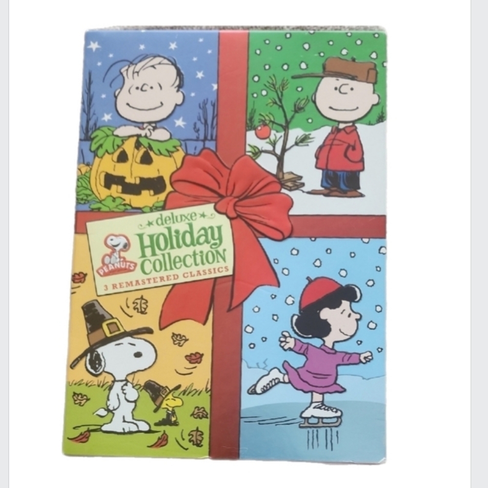 Peanuts Deluxe Holiday Collection 3 Remastered Classics Dvd